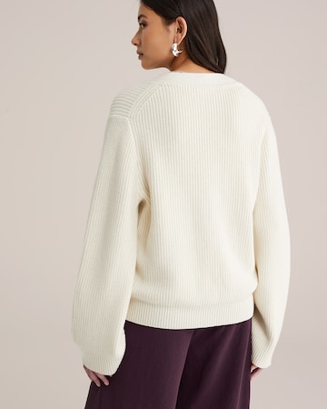 WE Fashion - Cárdigan en beige