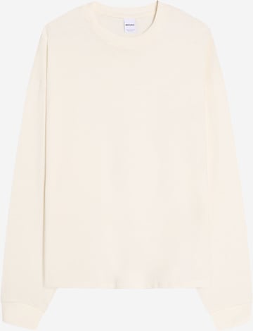 Bershka Тениска в бежово: отпред