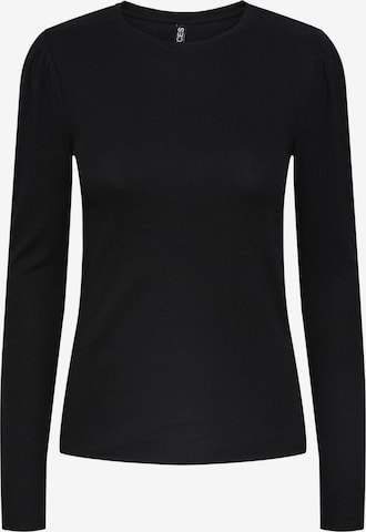 PIECES Shirt 'RUKA' in Black: front