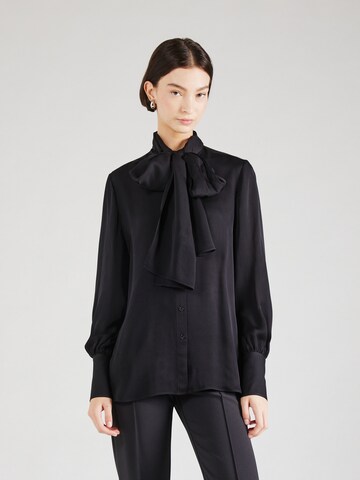 HUGO Blouse 'Edunia' in Zwart: voorkant