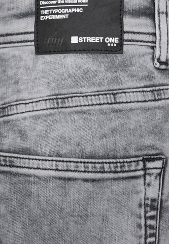 Street One MEN Skinny Jeans in Grau