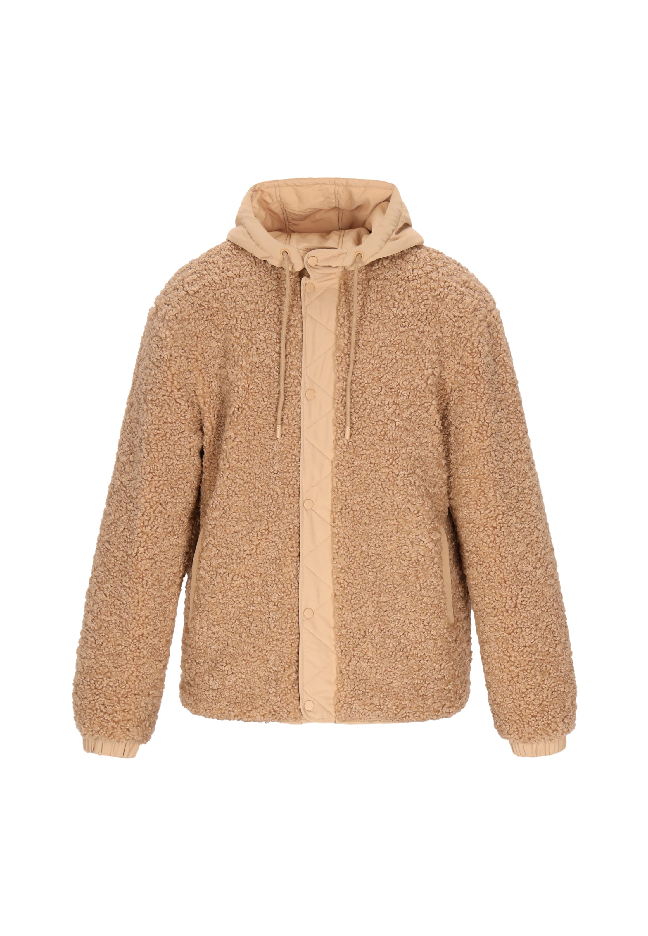 MO - Casaco meia-estação em bege: frente