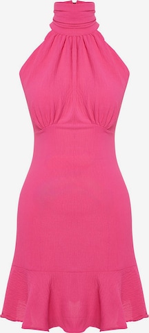 Robe de cocktail Trendyol en rose : devant