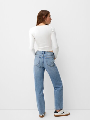 Bershka Regular Jeans i blå
