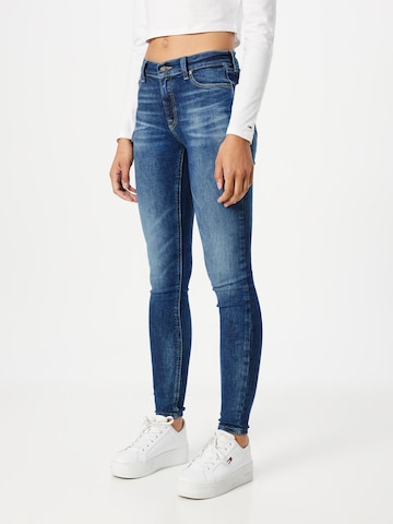 Tommy Jeans Skinny Jeans 'NORA' in Blue: front