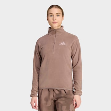 ADIDAS TERREX Athletic Sweater 'Multi Essentials' in Brown: front