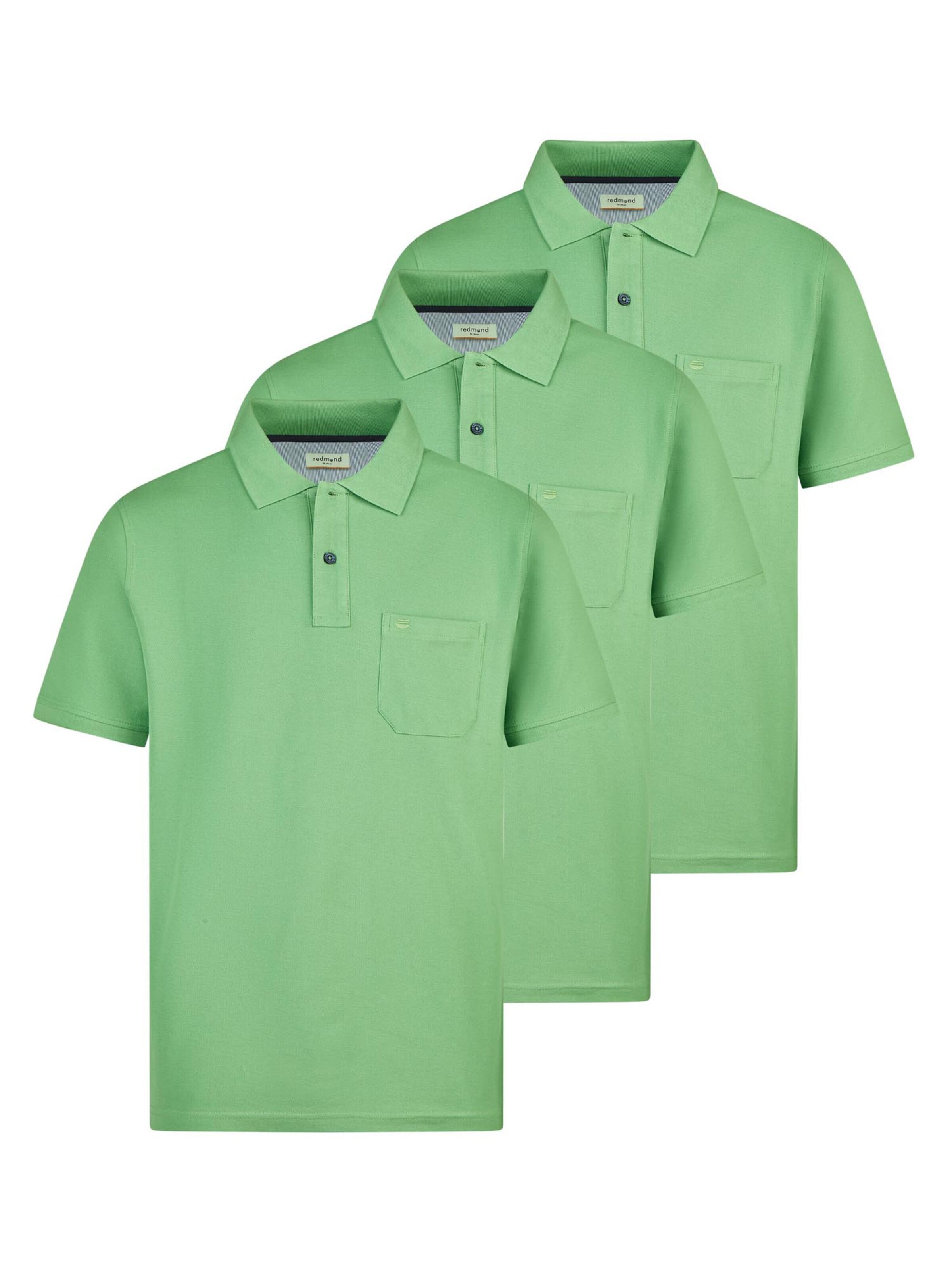 redmond Shirt 'Basic' in Green: front
