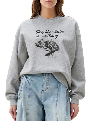 GORHEY - Sudadera en gris: frente