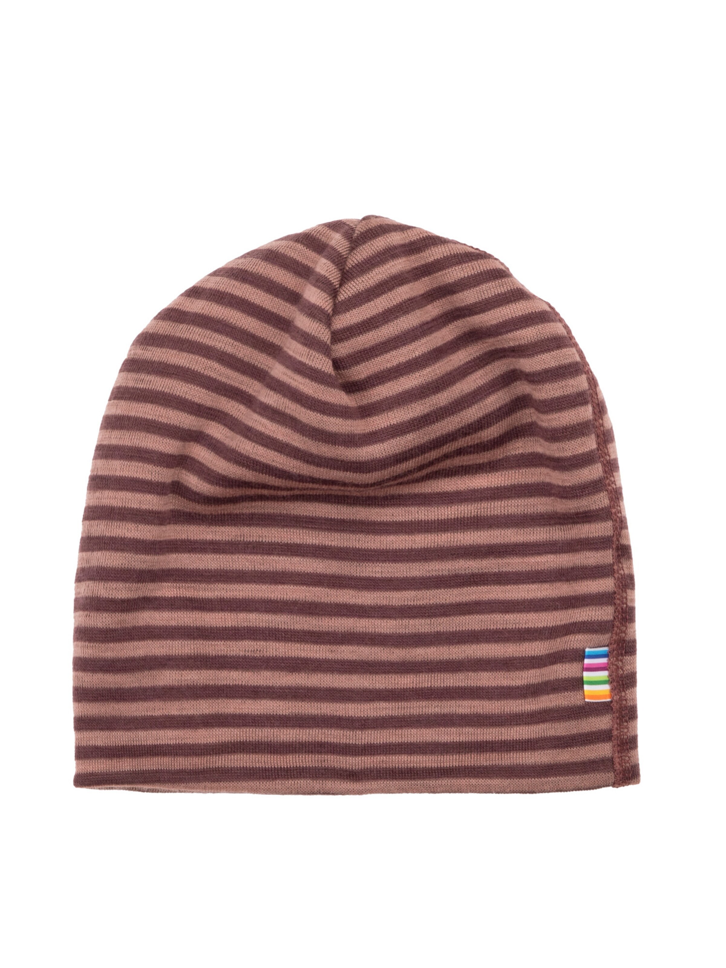 JOHA Beanie 'Beanie aus Merinowolle' in Red: front