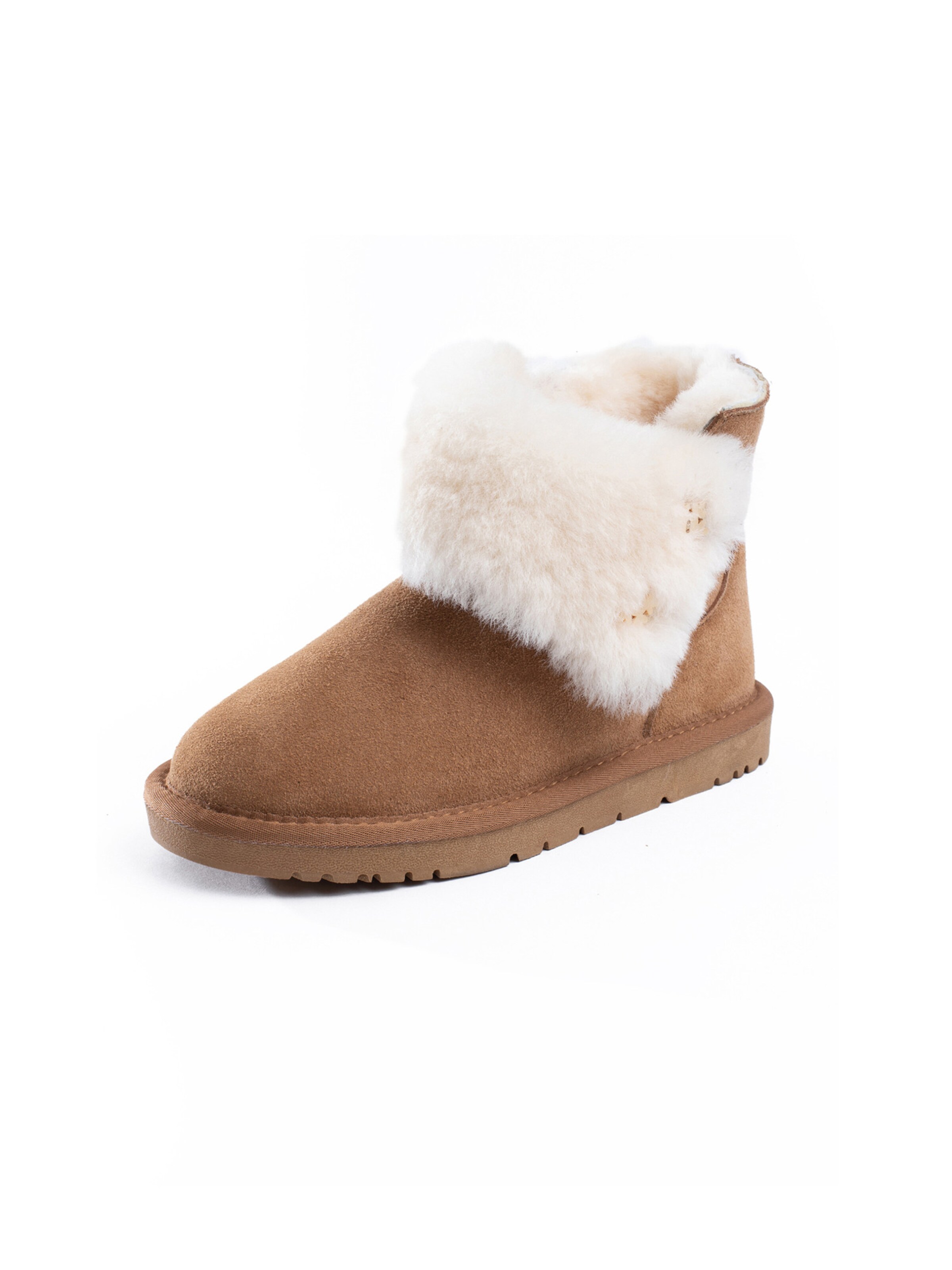 brūns Gooce Zābaki 'Junian': no priekšpuses