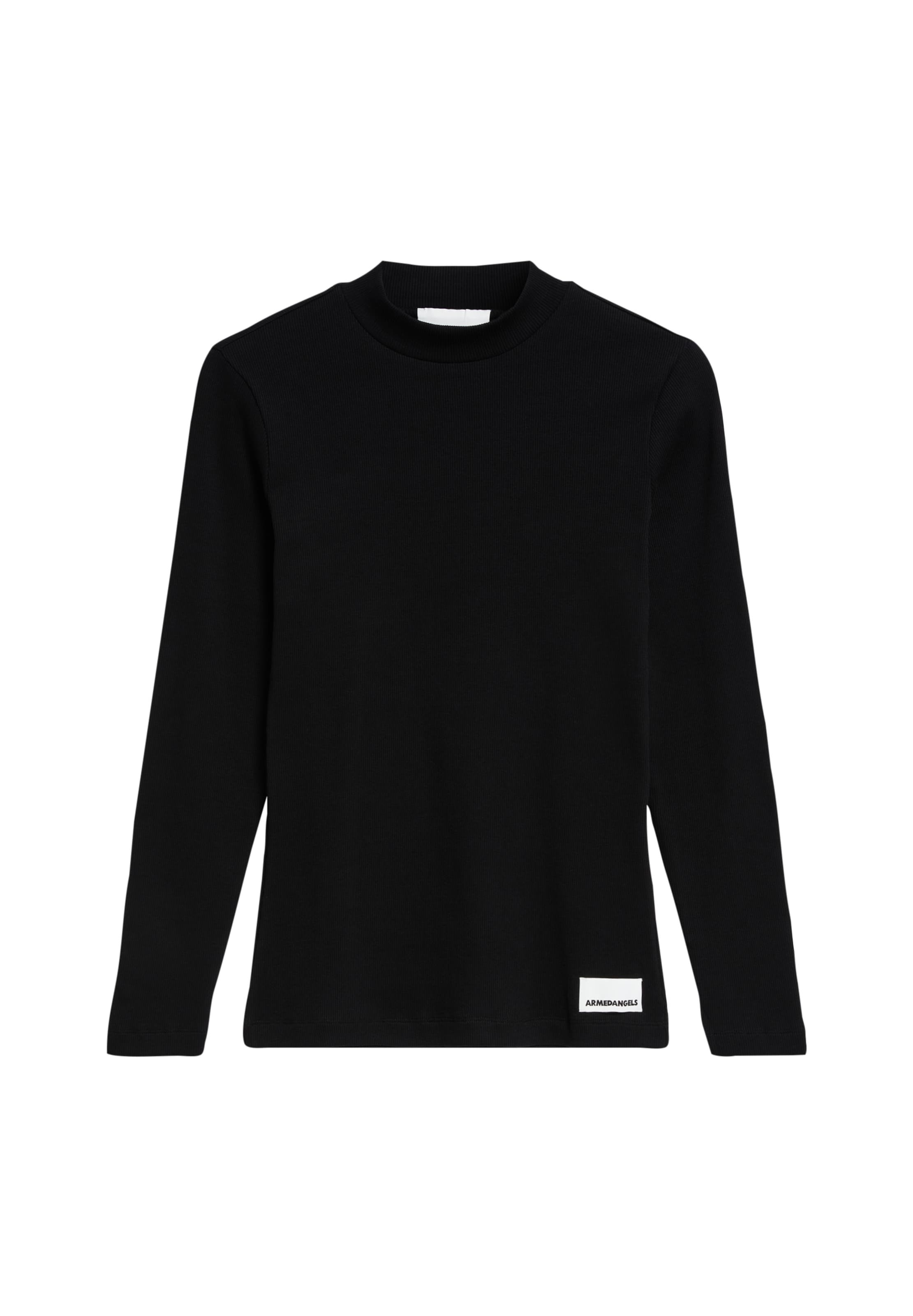 ARMEDANGELS Shirts 'FATIMAARA' i sort: forside