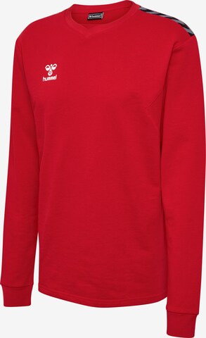 Sweat de sport Hummel en rouge : devant