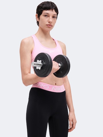 NIKE Korzetová Sportovní podprsenka 'SWSH' – pink