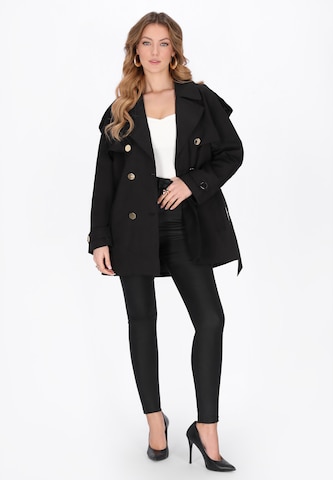 faina Tussenmantel in Zwart