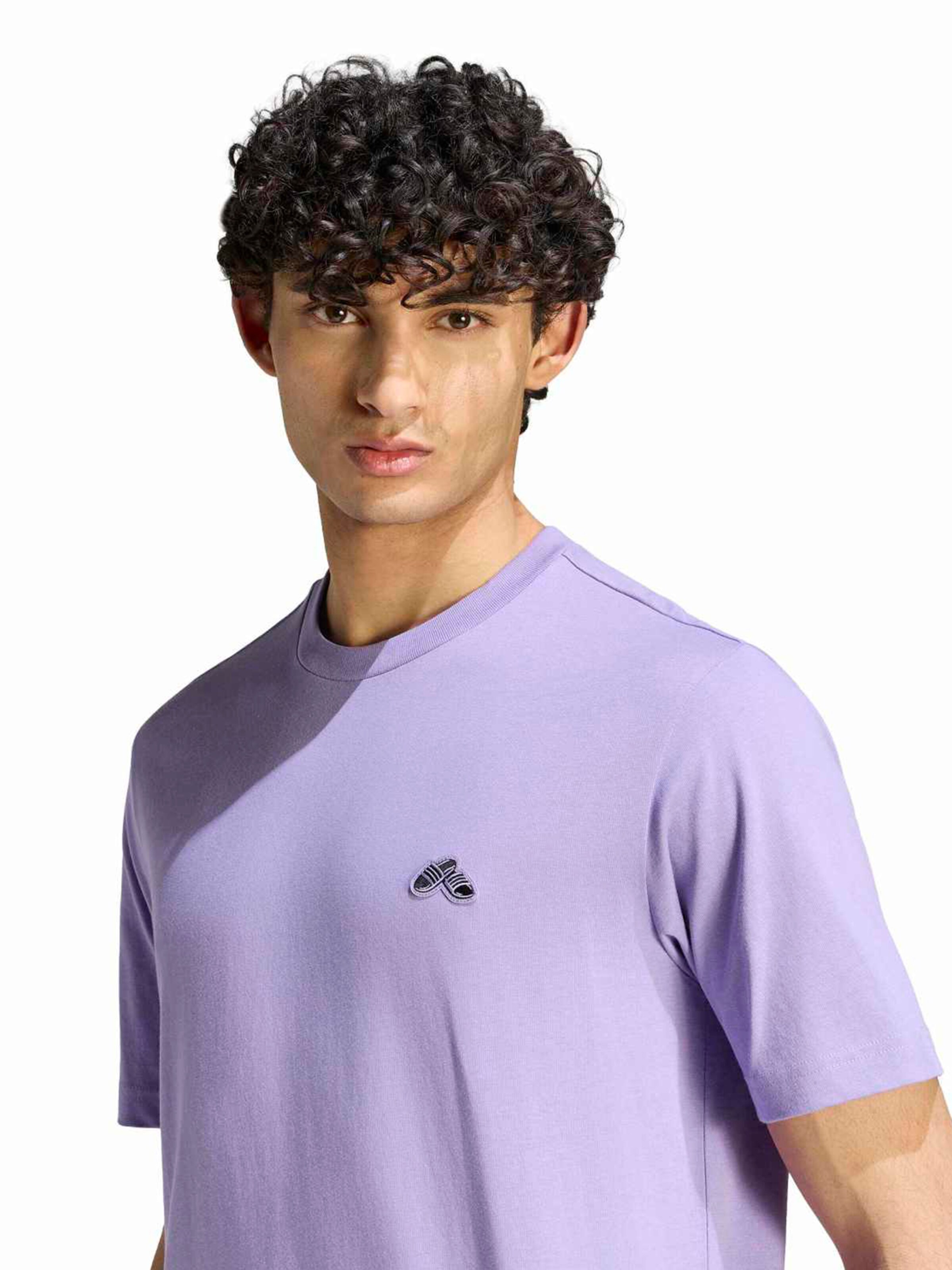 ADIDAS SPORTSWEAR Λειτουργικό μπλουζάκι 'SLIDE' σε λιλά