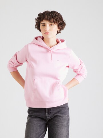 Felpa di Tommy Jeans in rosa: frontale