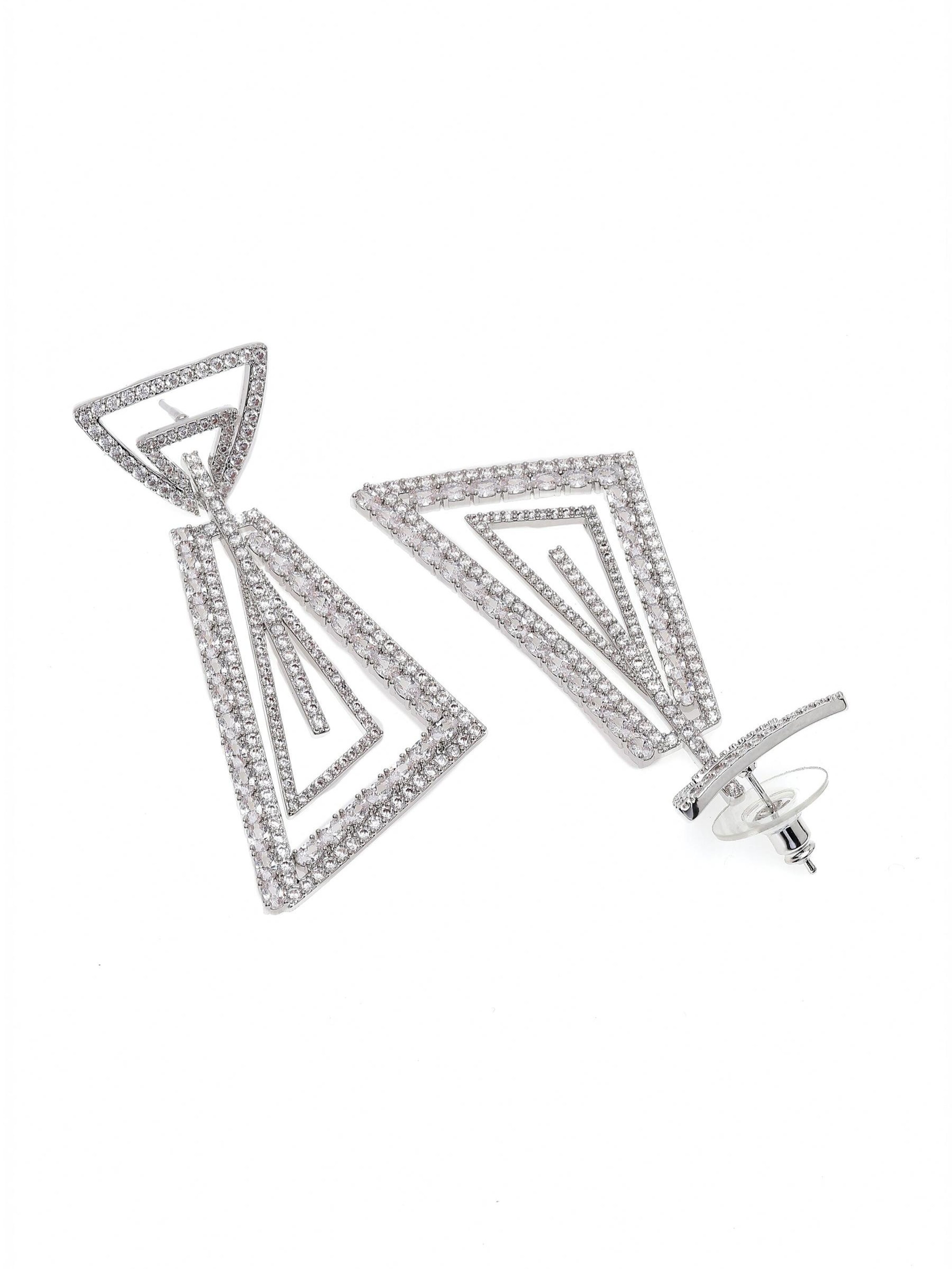 Boucles d'oreilles 'Agataa' AVANT-GARDE PARIS en argent