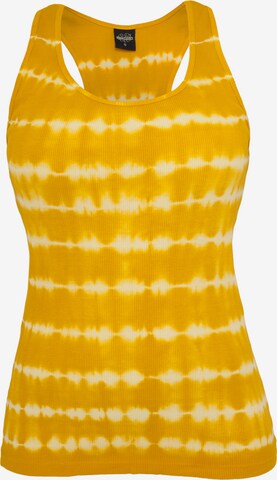 Urban Classics Top in Yellow: front