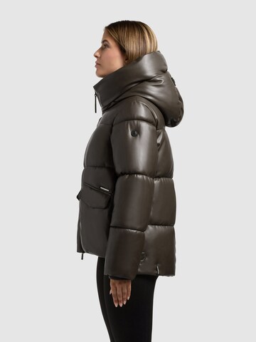 khujo Winter jacket 'Aurora' in Brown