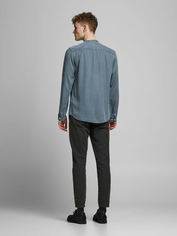 JACK & JONES Comfort Fit Hemd in Blau