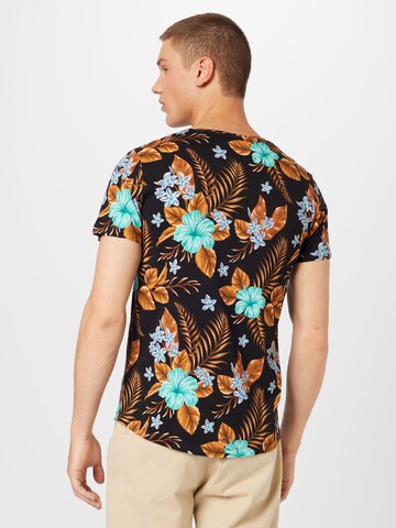 Key Largo Shirt 'NIZZA' in Zwart