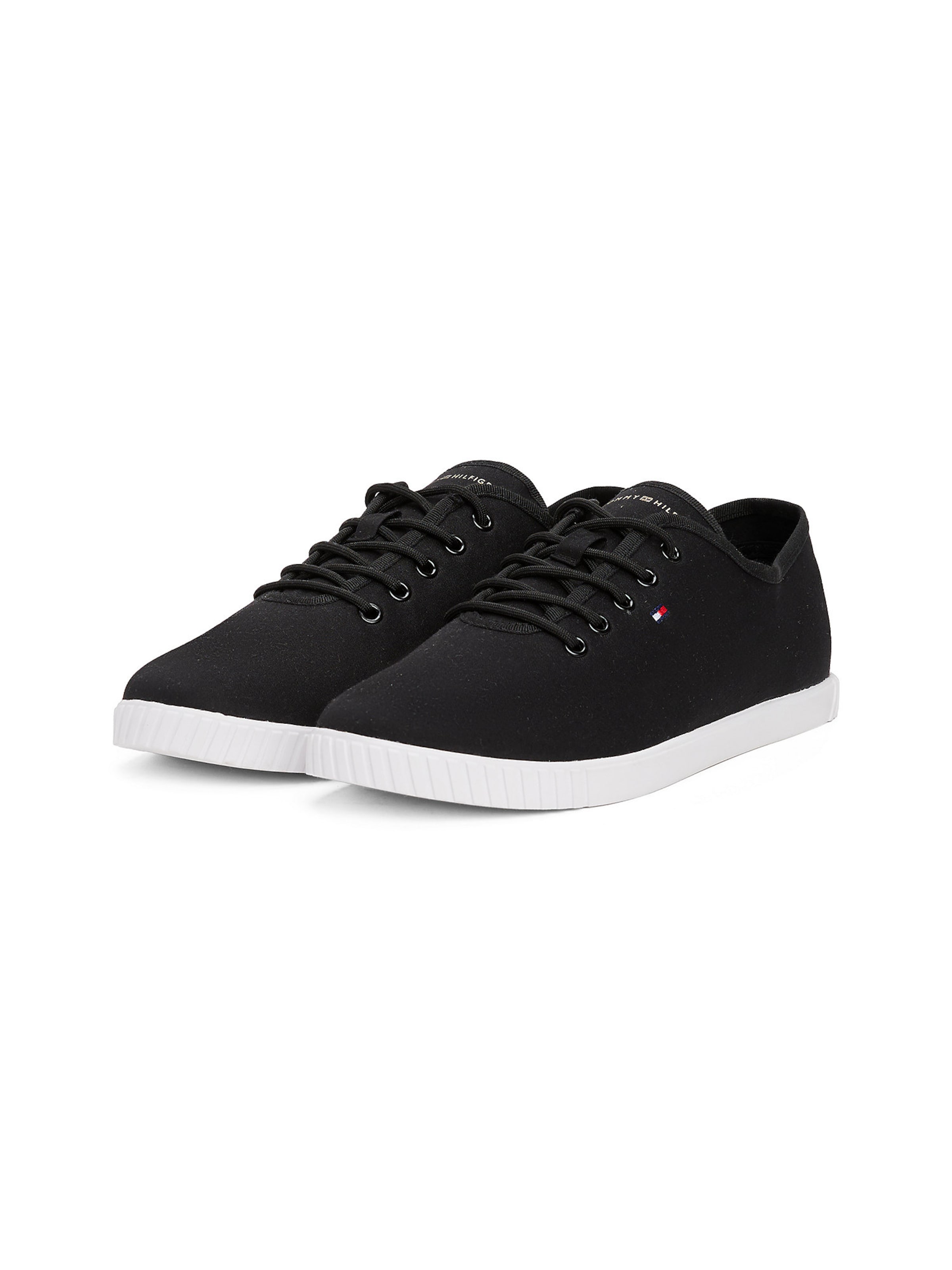 Sneaker bassa di TOMMY HILFIGER in nero
