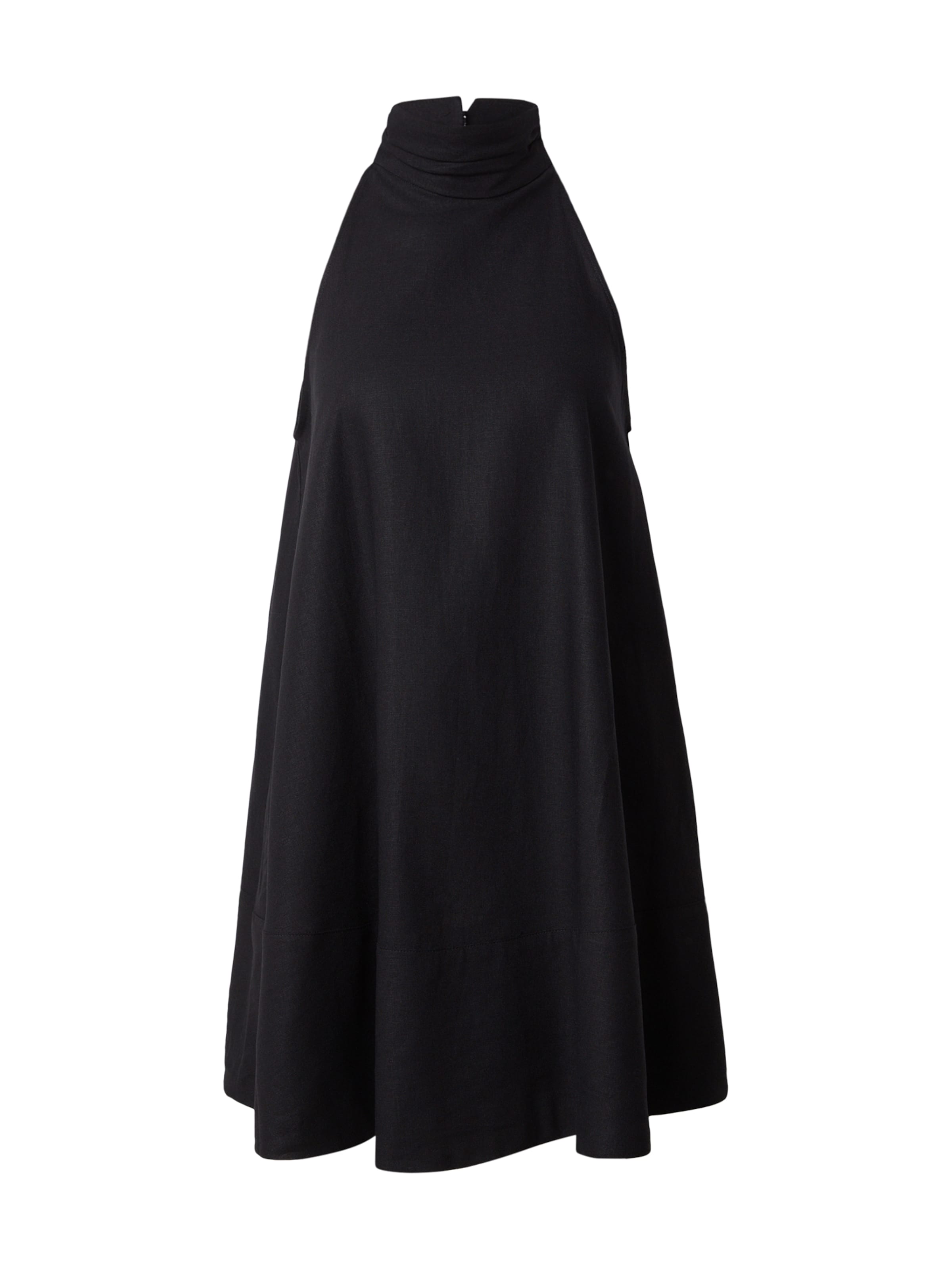 TOPSHOP Jurk 'Sara' in Zwart: voorkant
