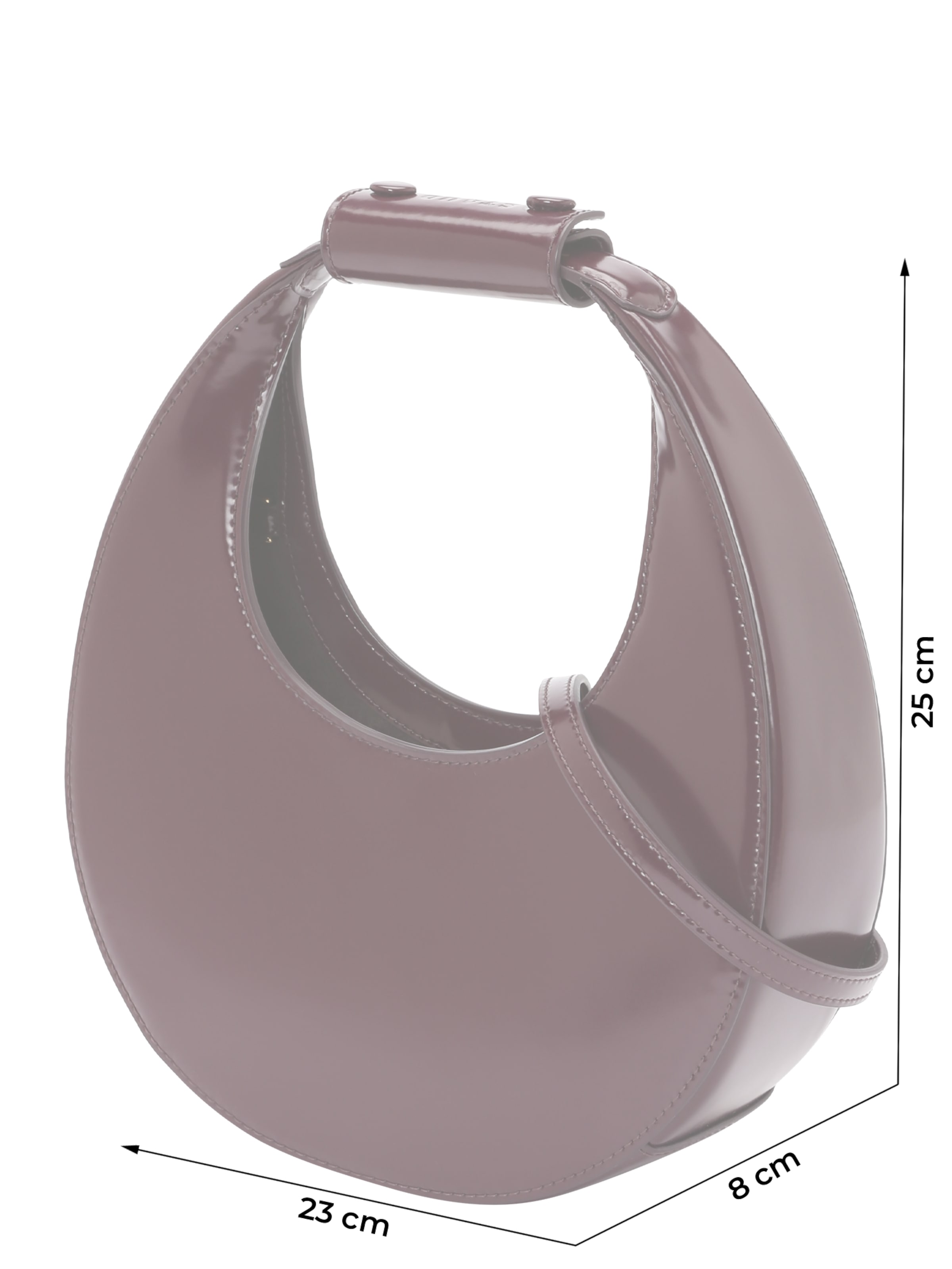 raudona Staud Rankinė 'MINI MOON'