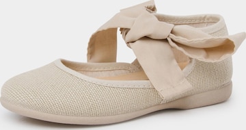 Ballerina di Pisamonas in beige: frontale