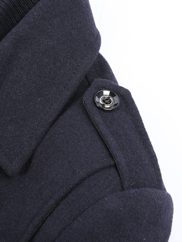 ALLTHEMEN Winterjas 'Morgenkühle' in Blauw