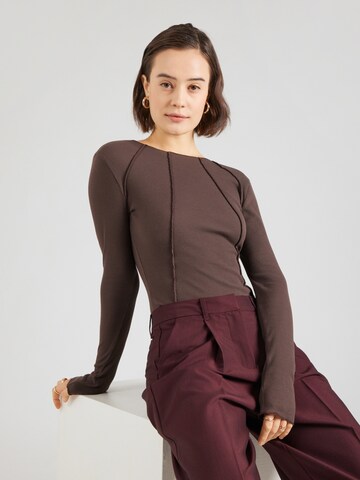 ABOUT YOU Shirt 'Marlies' in Braun: Vorderseite