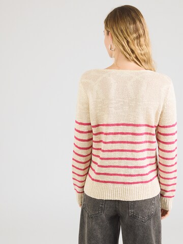 VILA Pulóver 'VIPOCA' - bézs