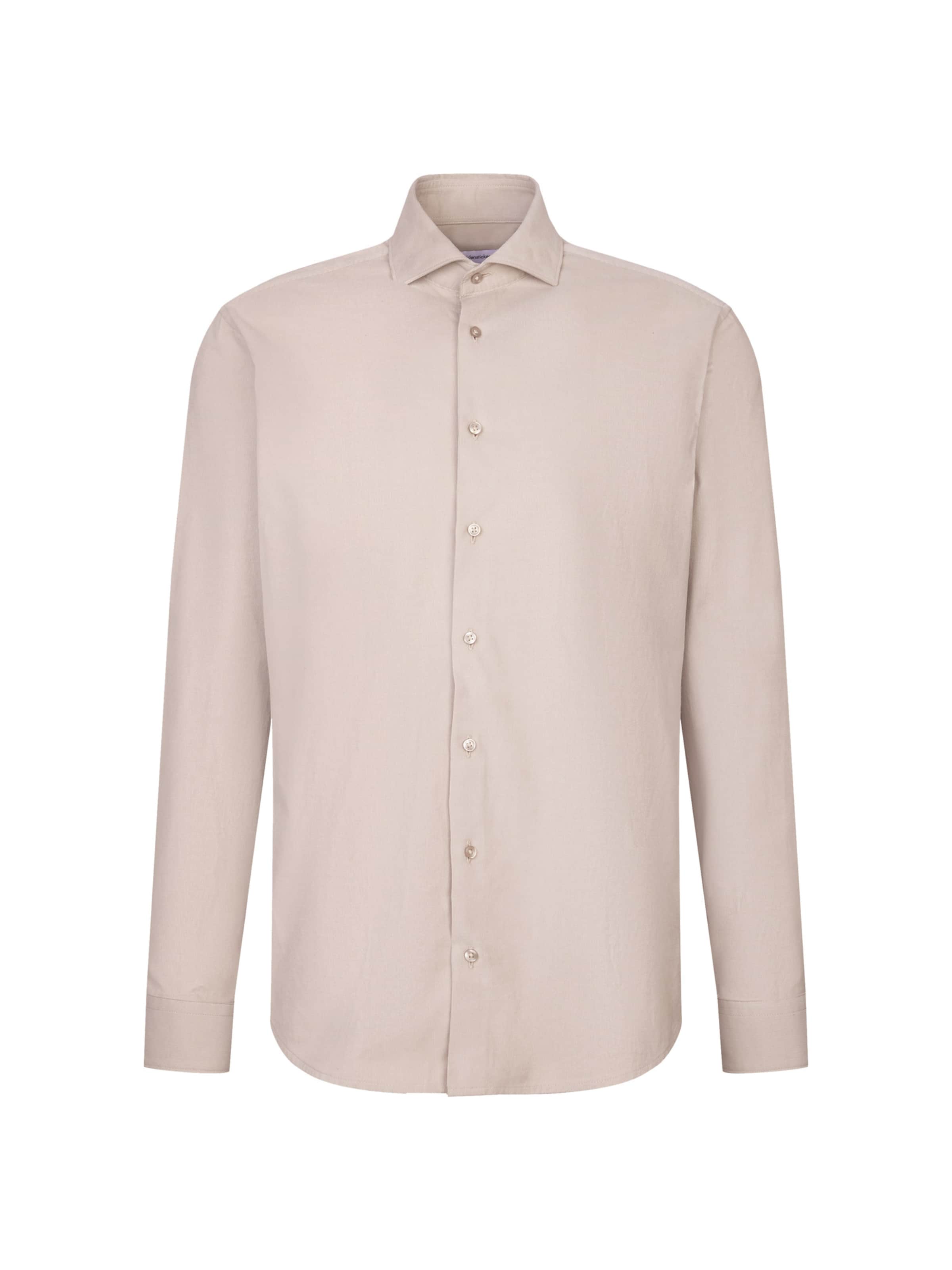 SEIDENSTICKER Button Up Shirt in Beige: front