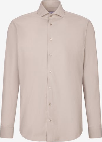 SEIDENSTICKER Button Up Shirt in Beige: front