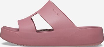 Crocs Mule 'Getaway' in Pink: front