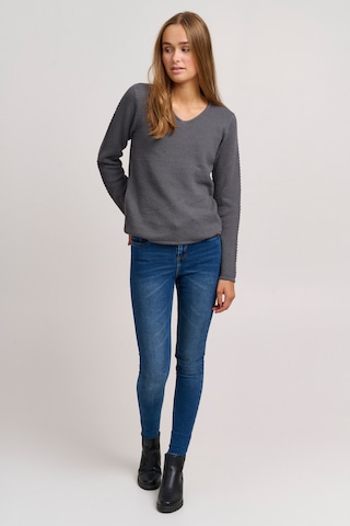 Oxmo Sweater 'HANNA' in Grey