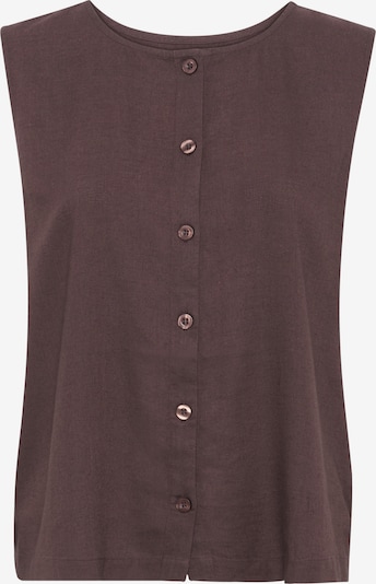 Kaffe Blūze 'KAmilia', krāsa - moka, Preces skats