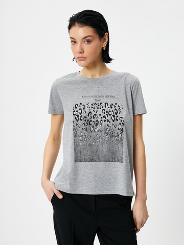Koton Shirt in Grijs: voorkant
