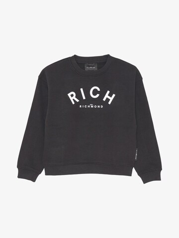 John Richmond Sweatshirt 'MAGAL' in Black: front