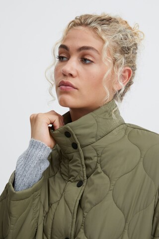 Cappotto di mezza stagione 'Asine' di b.young in verde