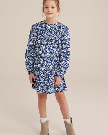WE Fashion Платье в Синий: спереди