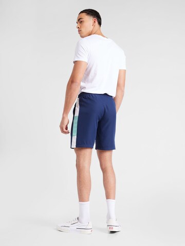 Sergio Tacchini Regular Trousers 'ADVANTAGE STAFF' in Blue