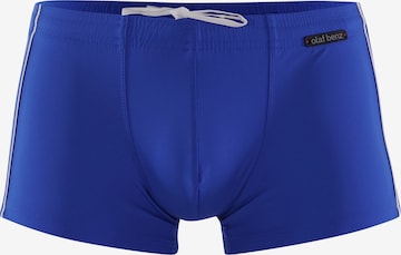 Olaf Benz Zwemshorts ' BLU1200 Beachpants ' in Blauw: voorkant