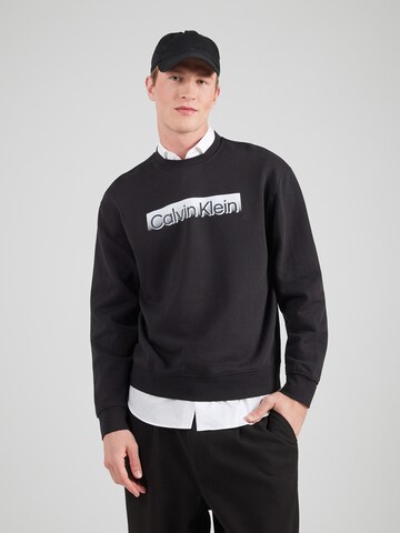 Calvin Klein Mikina - Čierna: predná strana