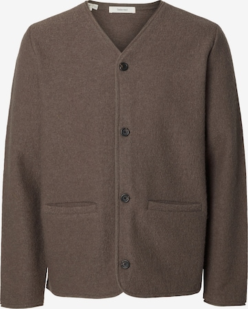 ruda SELECTED Kardiganas: priekis