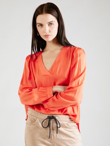 COMMA - Blusa em laranja: frente