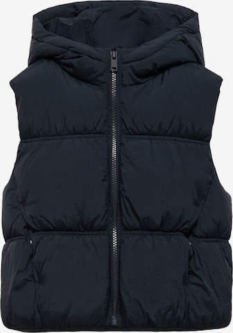 Gilet 'LUISA' MANGO KIDS en noir : devant