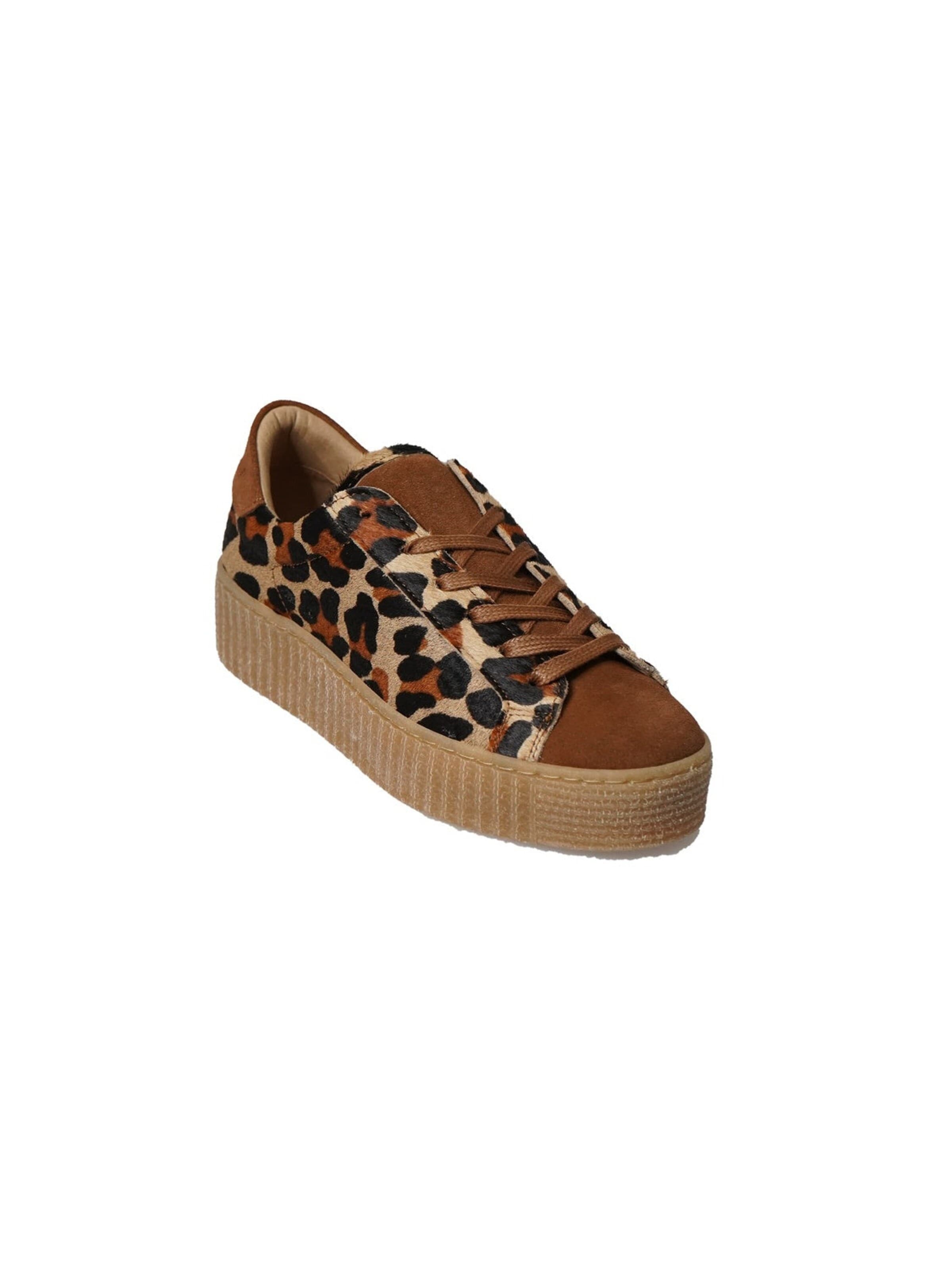 Yoxeone Zapatillas deportivas bajas 'Feline' en 36 en cognac, Vista del producto