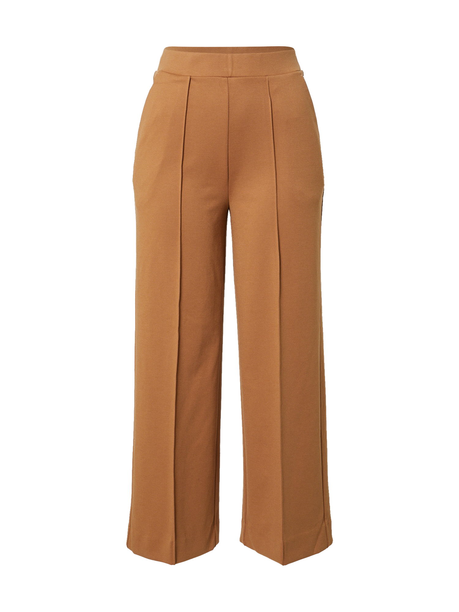 Kobiety Plus size TOM TAILOR DENIM Spodnie w kant w kolorze Piaskowym 