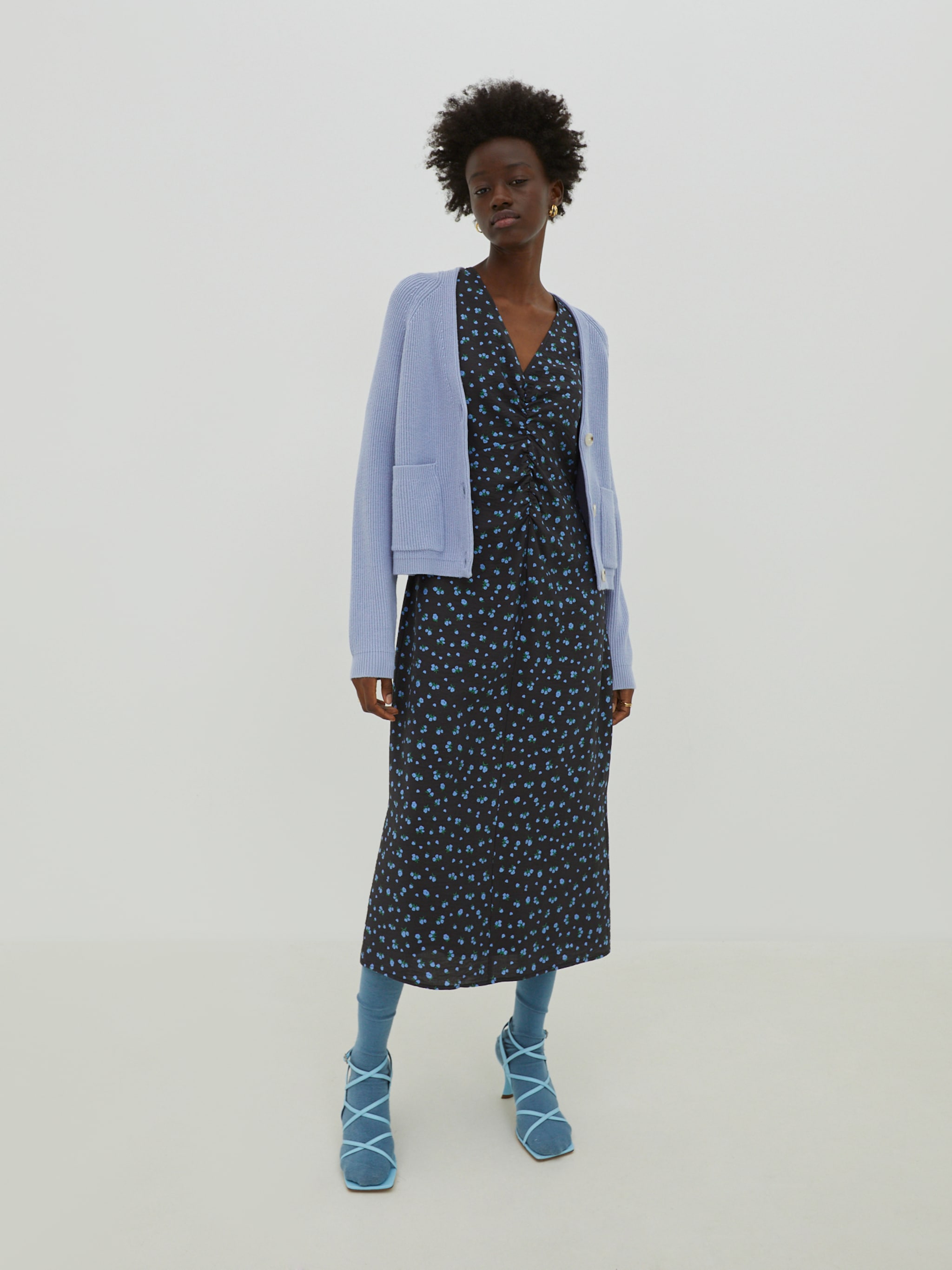 EDITED Produkte Kleid 'Nora' blau